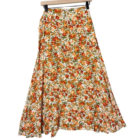 Faithful the Brand Women’s Asiya Skirt in Apricot Le Rose Floral US 8/L Revolve - Picture 2 of 11